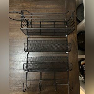 Bathroom hairdryer holder